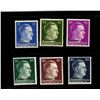 Image 1 : 6 Hitler Head Stamps - German Ukraine Occupation