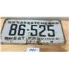 Image 1 : 1959 Sask licence plate (lots 1456-1463 all have the same number)