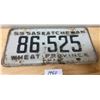 Image 2 : 1959 Sask licence plate (lots 1456-1463 all have the same number)