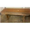 Image 1 : Pine bench - 36"W x 16"H