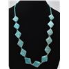 Image 1 : Handcrafted Stabilized Turquoise Necklace