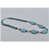 Image 4 : Turquoise and Pearl Neclace w/SS Round Beads