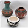 Image 5 : 3 Pieces of Native American Pottery