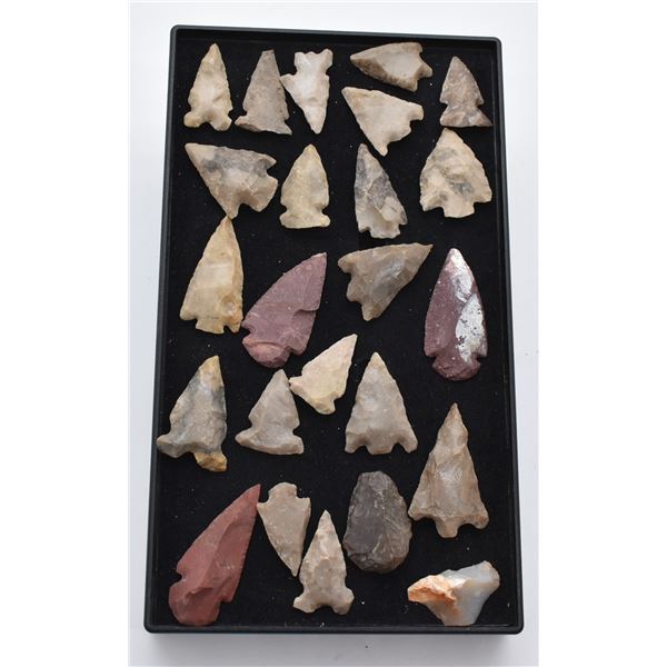 Collection of Stone Arrowheads