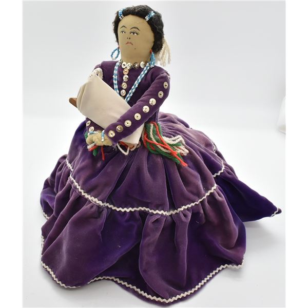 Vintage Native American Navajo Pin Cushion Doll