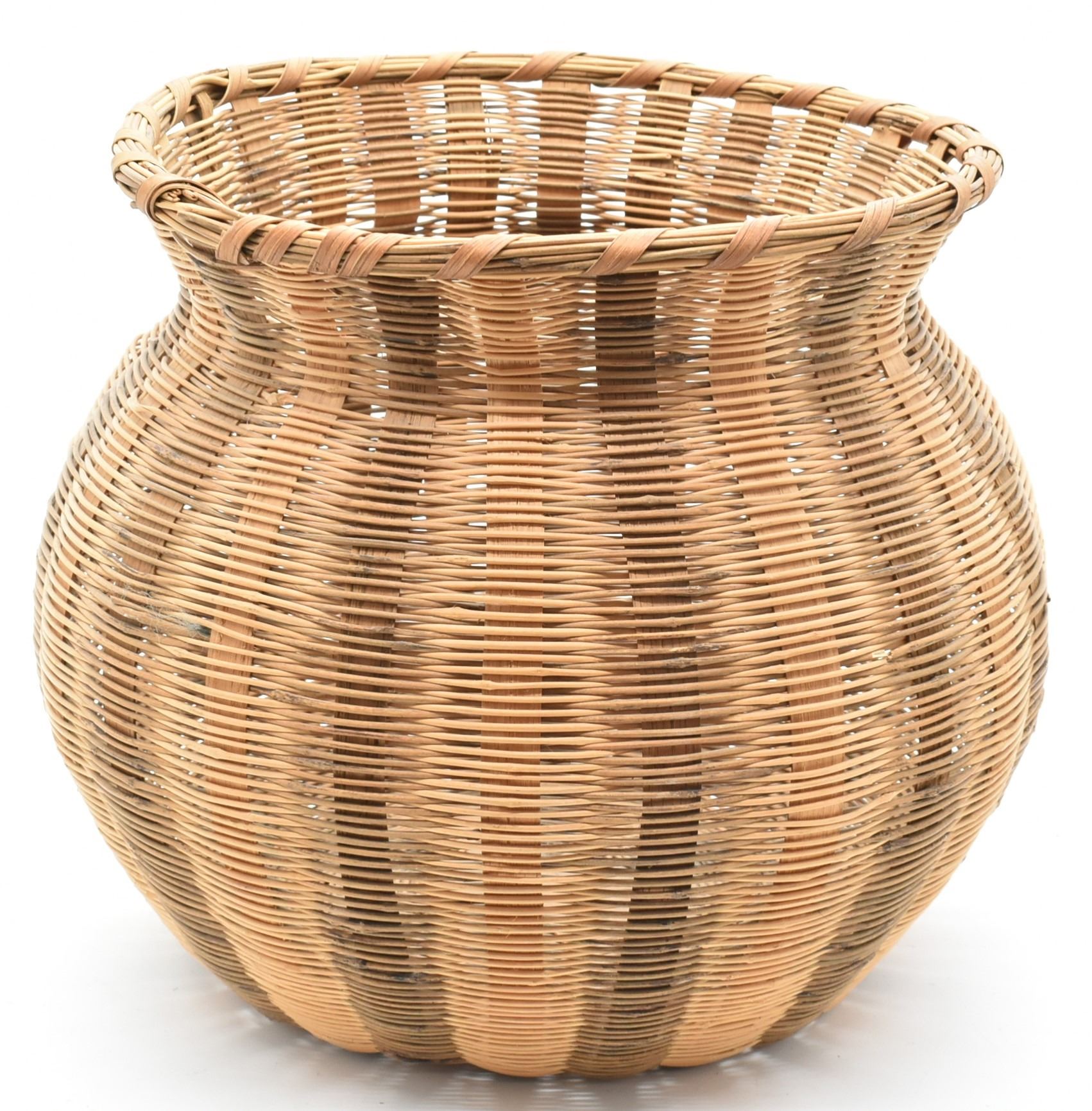 Vintage Cherokee Honeysuckle Vine Basket