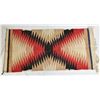 Image 1 : Historic Native American Navajo Wool Textile Rug