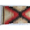 Image 3 : Historic Native American Navajo Wool Textile Rug