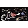 Image 1 : Collection of Beads & Inuit Flying Goose Carving