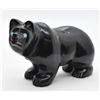 Image 1 : Native American Zuni Jet Bear Fetish