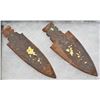 Image 2 : 2 Native American Fur Trade Iron Points