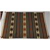 Image 2 : Vintage Navajo Crystal Wool Textile Rug