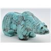 Image 1 : Native American Zuni Turquoise Bear Fetish