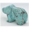 Image 3 : Native American Zuni Turquoise Bear Fetish