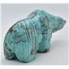 Image 4 : Native American Zuni Turquoise Bear Fetish