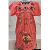 Image 1 : Beautiful Mexican Embroidered Fiesta Dress,Size L