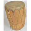 Image 2 : Large Taos Pueblo Hide and Log Drum