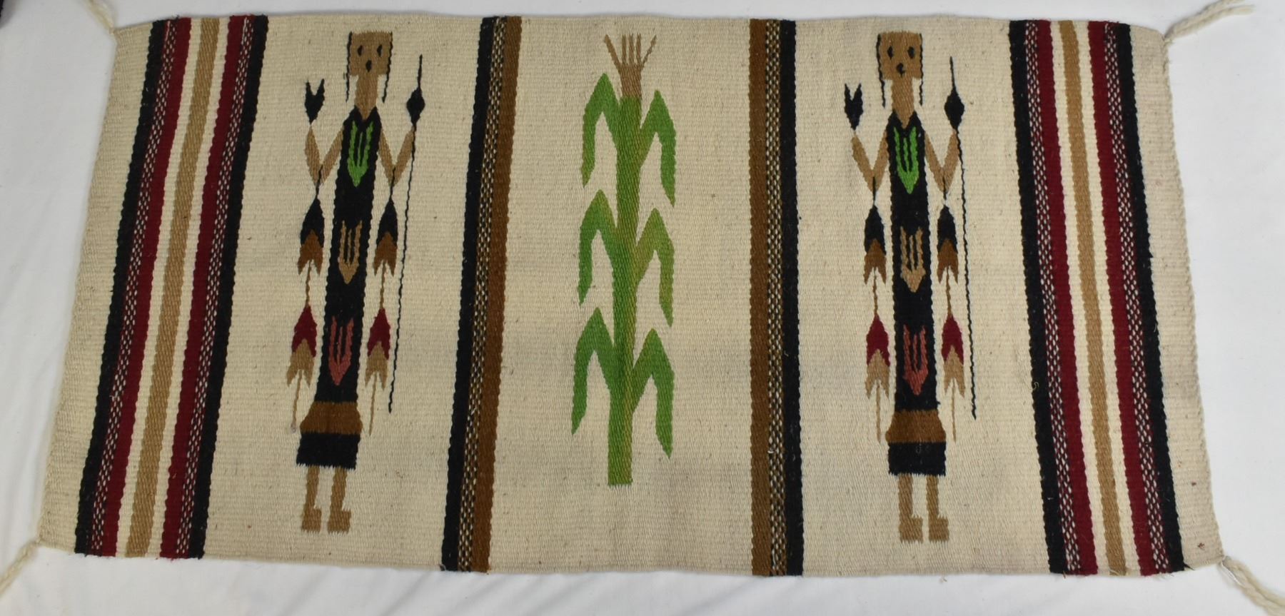 Vintage Native American Navajo Yei bi Chei Rug