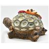Image 3 : Concrete Turtle with Seashells on its Back