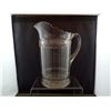 Image 1 : Vintage Pressed Glass Pitcher