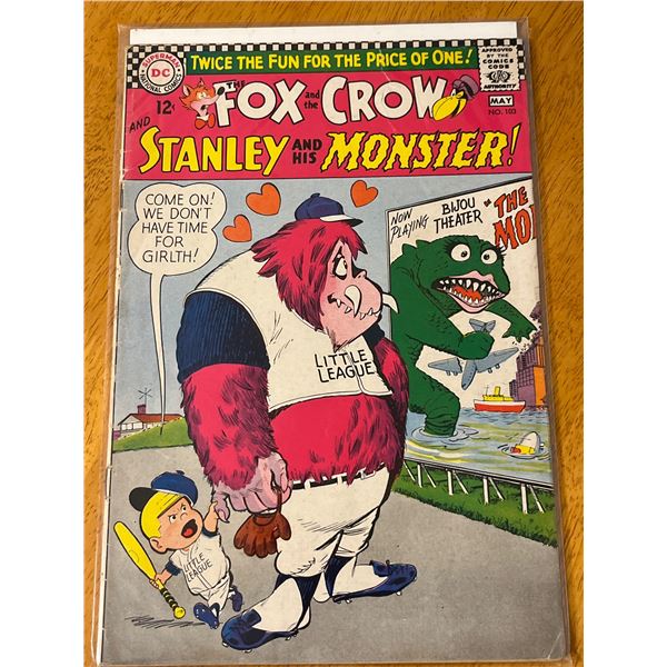 The Fox and the Crow Stanley and his Monster! #103