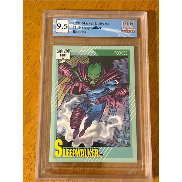 Sleepwalker #146 1991 Marvel Universe Rookies GCG 9.5