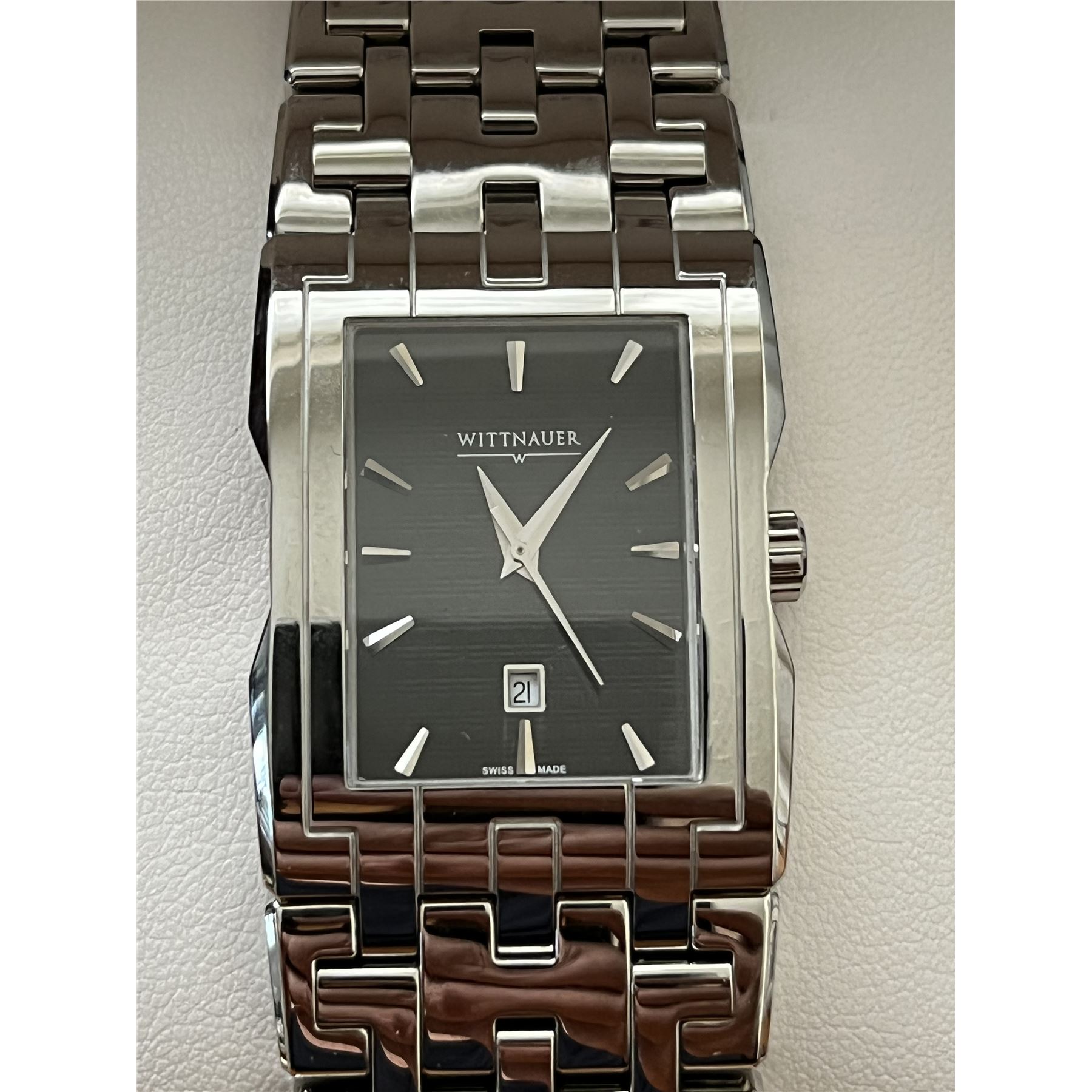 Wittnauer by Bulova Men's watch Sapphire crystal New Msrp 525
