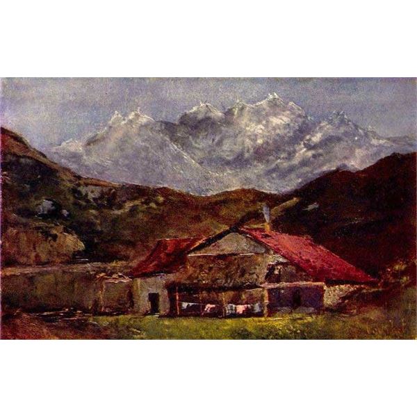 Jean Desire Gustave Courbet - The Mountain Hut