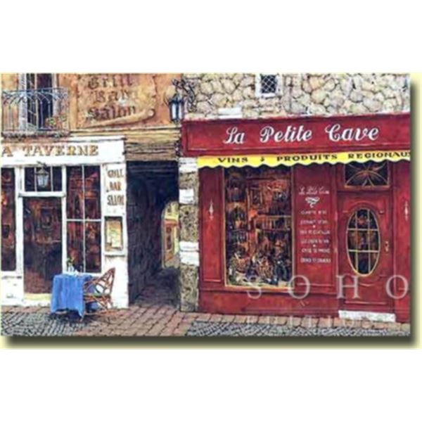 La Petite Cave by Viktor Shvaiko on canvas