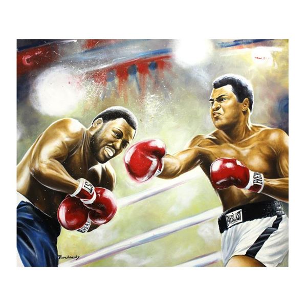 Ali vs Frazier by Turchinsky Original