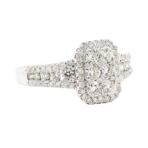 1.04 ctw Diamond Ring - 14KT White Gold