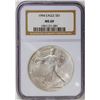 Image 1 : 1994 American Silver Eagle .999 Fine Silver Dollar Coin NGC MS69