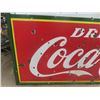 Image 3 : Coca-Cola Porcelain Sign with Convenience Panel Made in Canada GSW 1938 47" x 95"