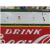 Image 4 : Coca-Cola Porcelain Sign with Convenience Panel Made in Canada GSW 1938 47" x 95"