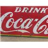 Image 5 : Coca-Cola Porcelain Sign with Convenience Panel Made in Canada GSW 1938 47" x 95"