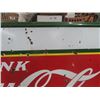 Image 6 : Coca-Cola Porcelain Sign with Convenience Panel Made in Canada GSW 1938 47" x 95"