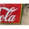 Image 9 : Coca-Cola Porcelain Sign with Convenience Panel Made in Canada GSW 1938 47" x 95"