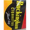 Image 7 : Buckingham Cigarettes Large Porcelain Sign with Smoke Pack - Great Colors! 58" x 94"