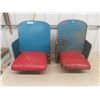 Image 1 : Pair of Vintage Winnipeg Arena - WPG Jets Seats
