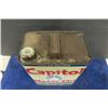Image 2 : Capitol Motor Oil Tin 2 US Gal - Nice Graphics