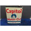 Image 4 : Capitol Motor Oil Tin 2 US Gal - Nice Graphics