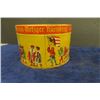 Image 7 : German? Round Candy Tin - Colorful Graphics - Haeberlin Metzger