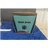Image 2 : 2 Blue Bird Toffee Tins - Largest 6" x 6.5" x 9.5"