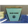 Image 4 : 2 Blue Bird Toffee Tins - Largest 6" x 6.5" x 9.5"