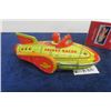 Image 4 : Schylling Rocket Racer Friction Power Pressed Tin- New in Box