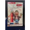 Image 2 : Gino Battery Operated Pressed Tin Balloon Blower in Original Box 10" Tall