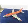 Image 5 : CP Air Pressed Tin Boeing 737 Battery Operated Jet Plane in Original Box T.N Made in Japan 14" Long