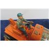 Image 6 : Handy Hank Battery Operated Mystery Tractor in Original Box 11" Long - G.W. Toys Made in Japan