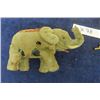 Image 3 : Small Wind Up Tin + Fabric Elephant in Original Box Made in Japan 6" Long - 1 Box Flap is Detached