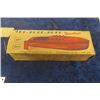 Image 2 : Jett Putt Putt Pressed Tin Speedboat in Original Box Made in USA 7" Long - 1 Box Flap End in Detache